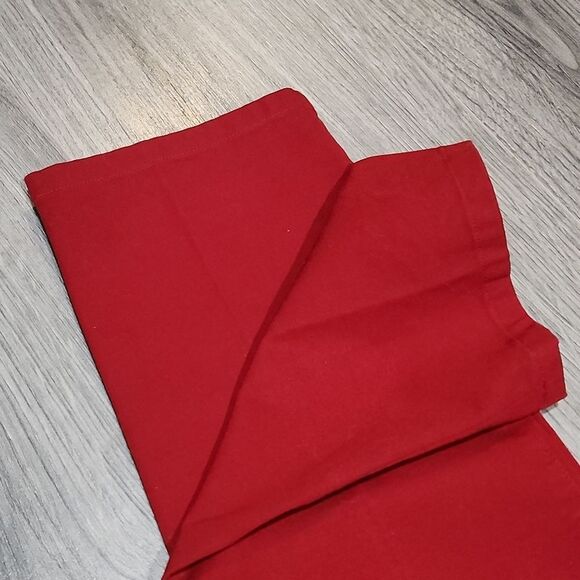 EUC LRL Red Straight Leg Pants - Picture 2 of 9